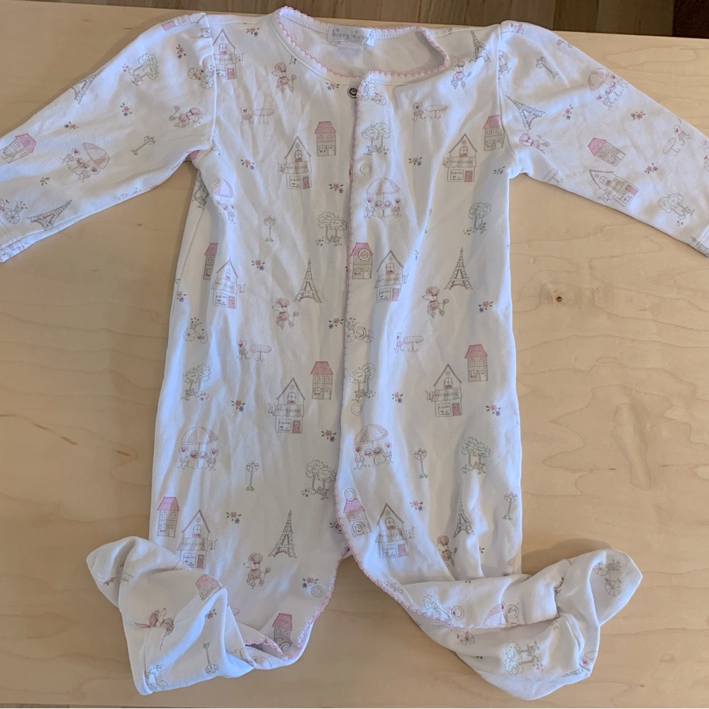 Kissy kissy 9 month baby pajamas